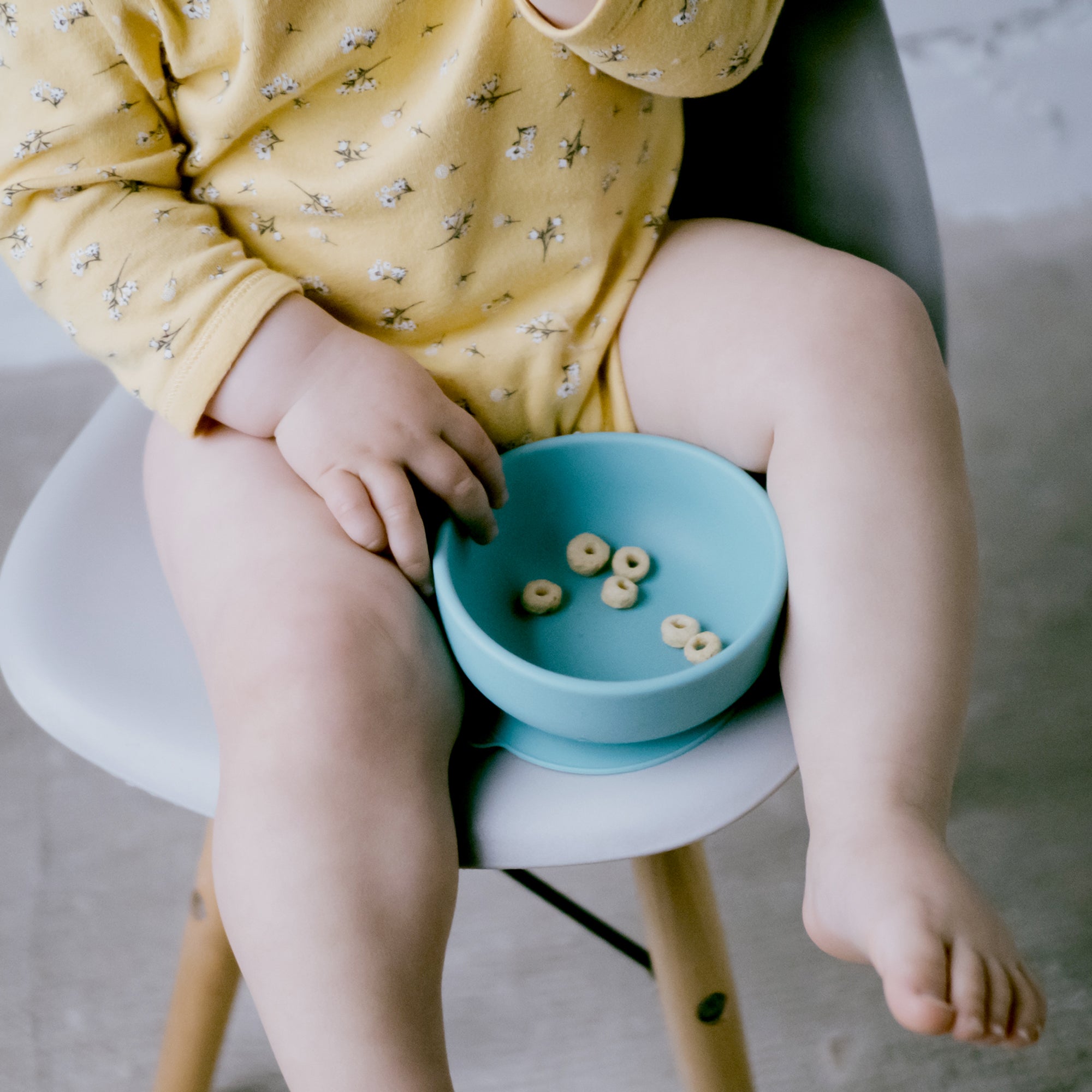 Lace and Lush Silicone Suction Baby Bowl Set