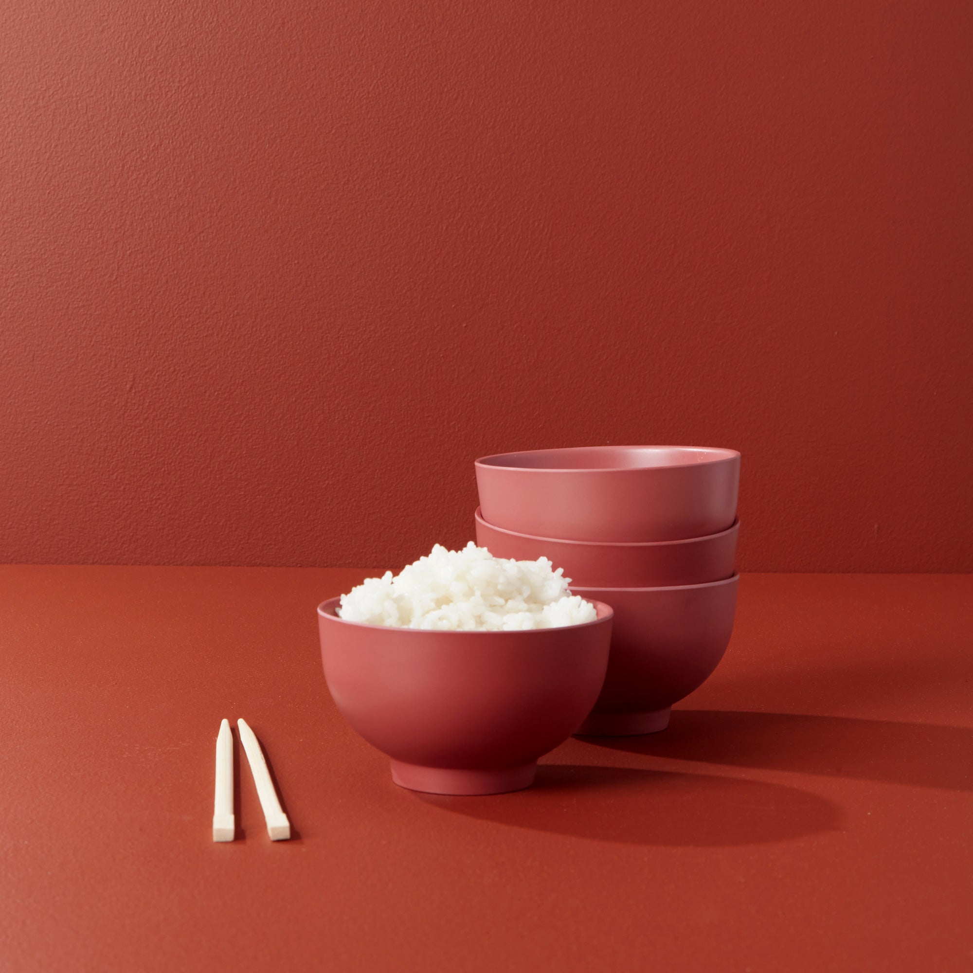Lace and Lush Rice Bowl - Set of 4