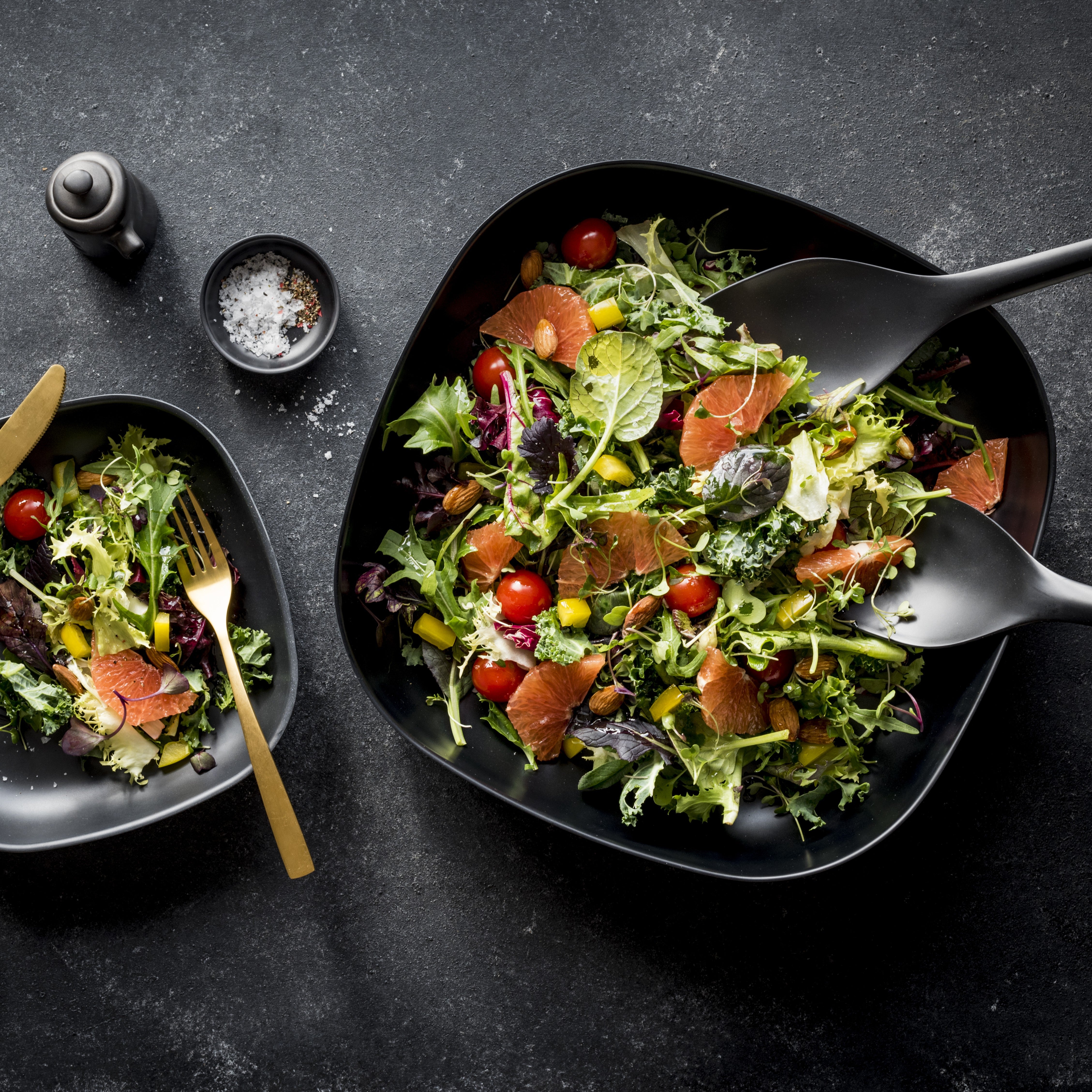 Lace and Lush Medium Salad Bowl