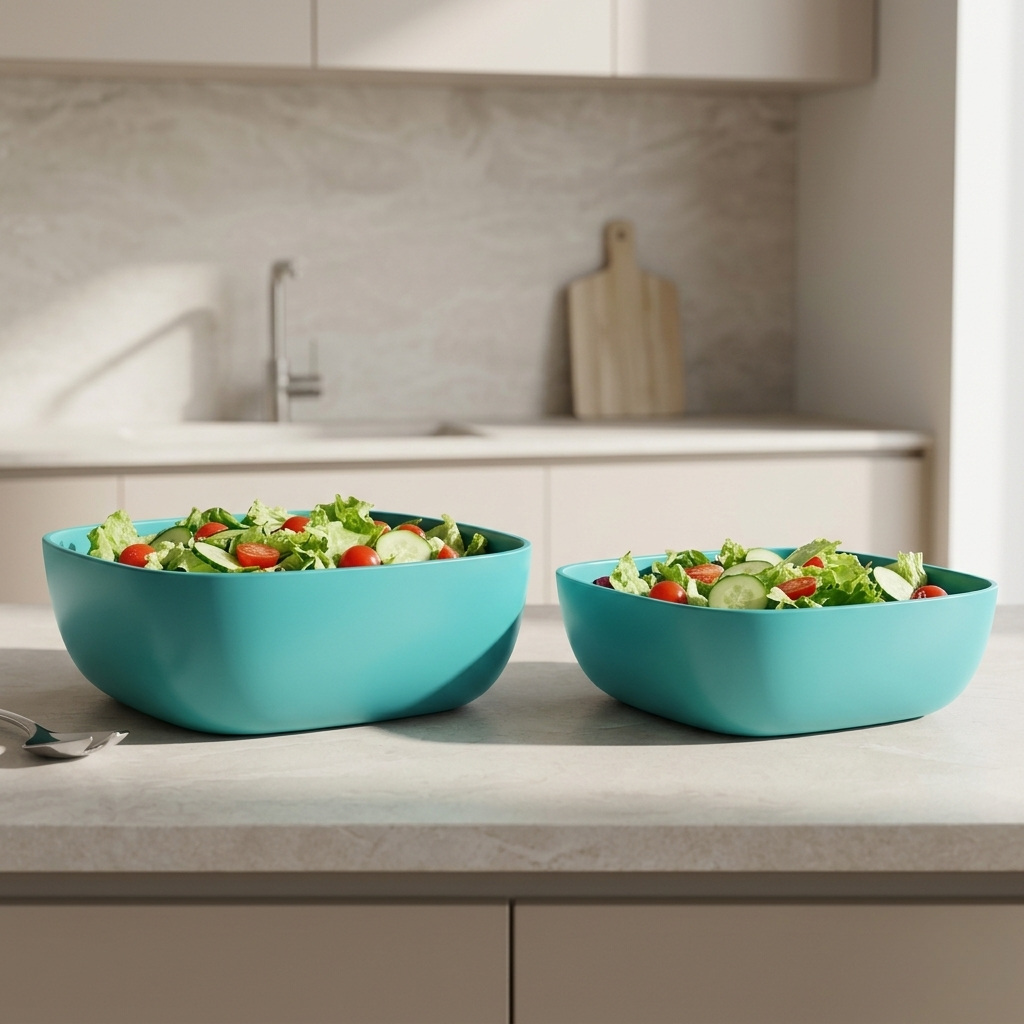 Lace and Lush Medium Salad Bowl
