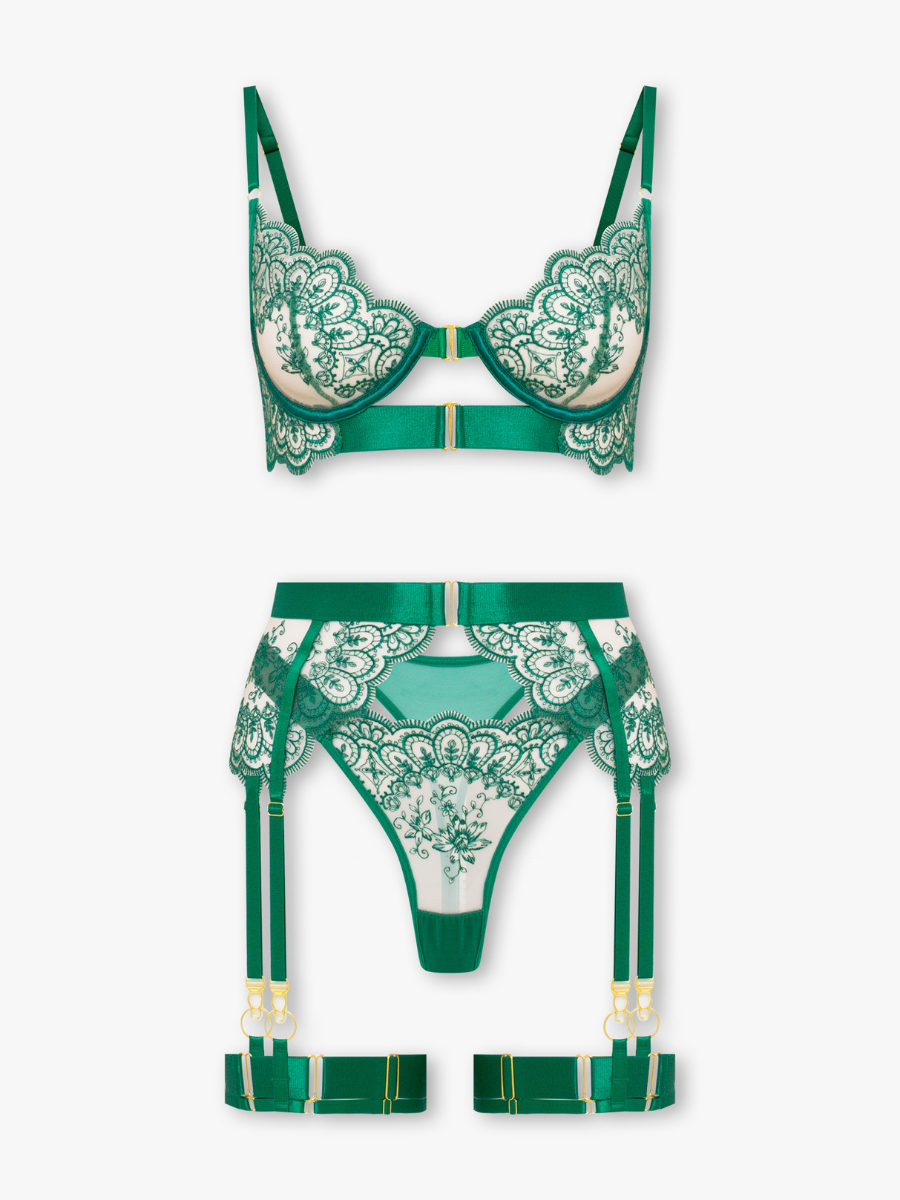 Lace and Lush Valeria Lingerie Set