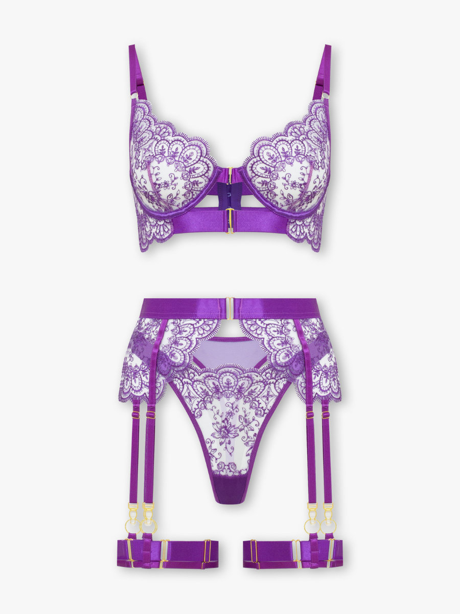 Lace and Lush Valeria Lingerie Set