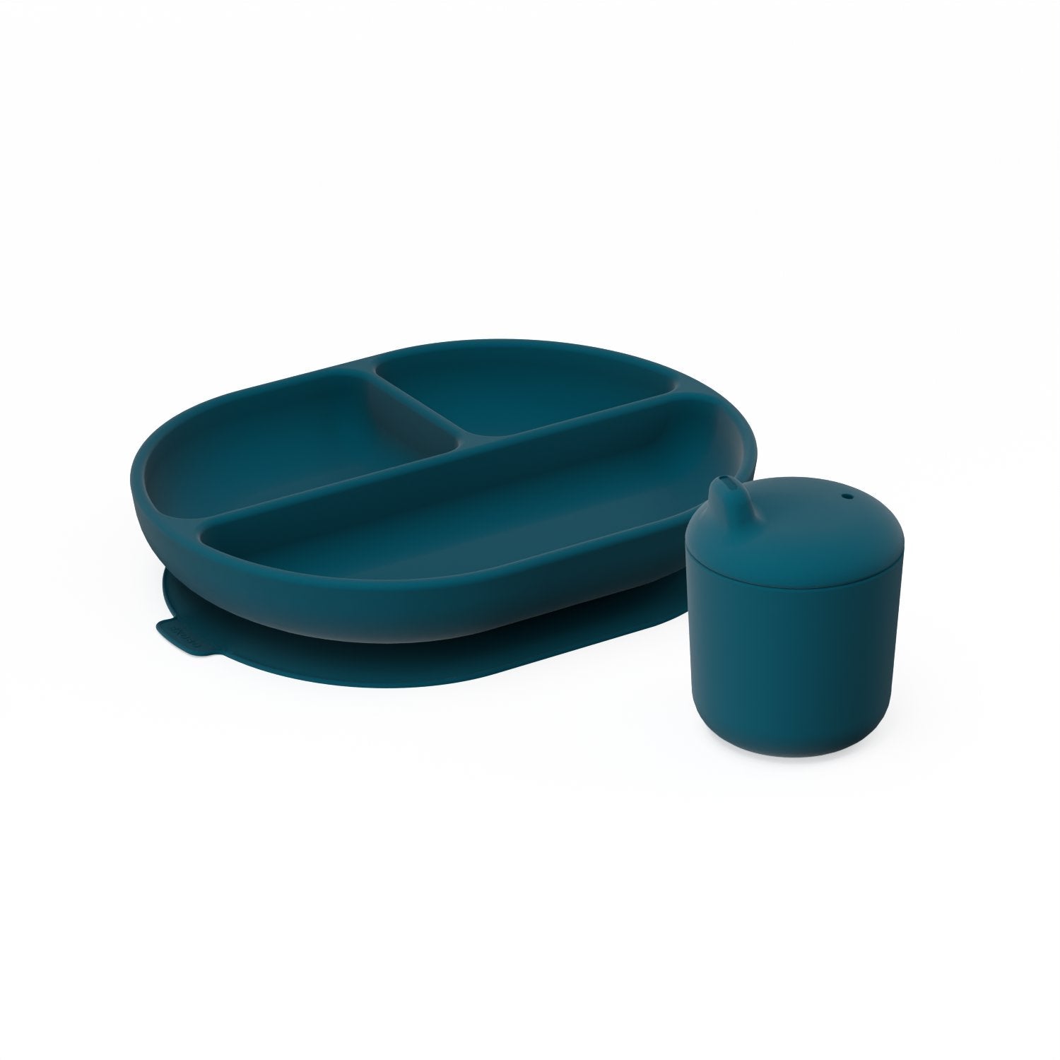 Lace and Lush Silicone Divided Baby Suction Plate