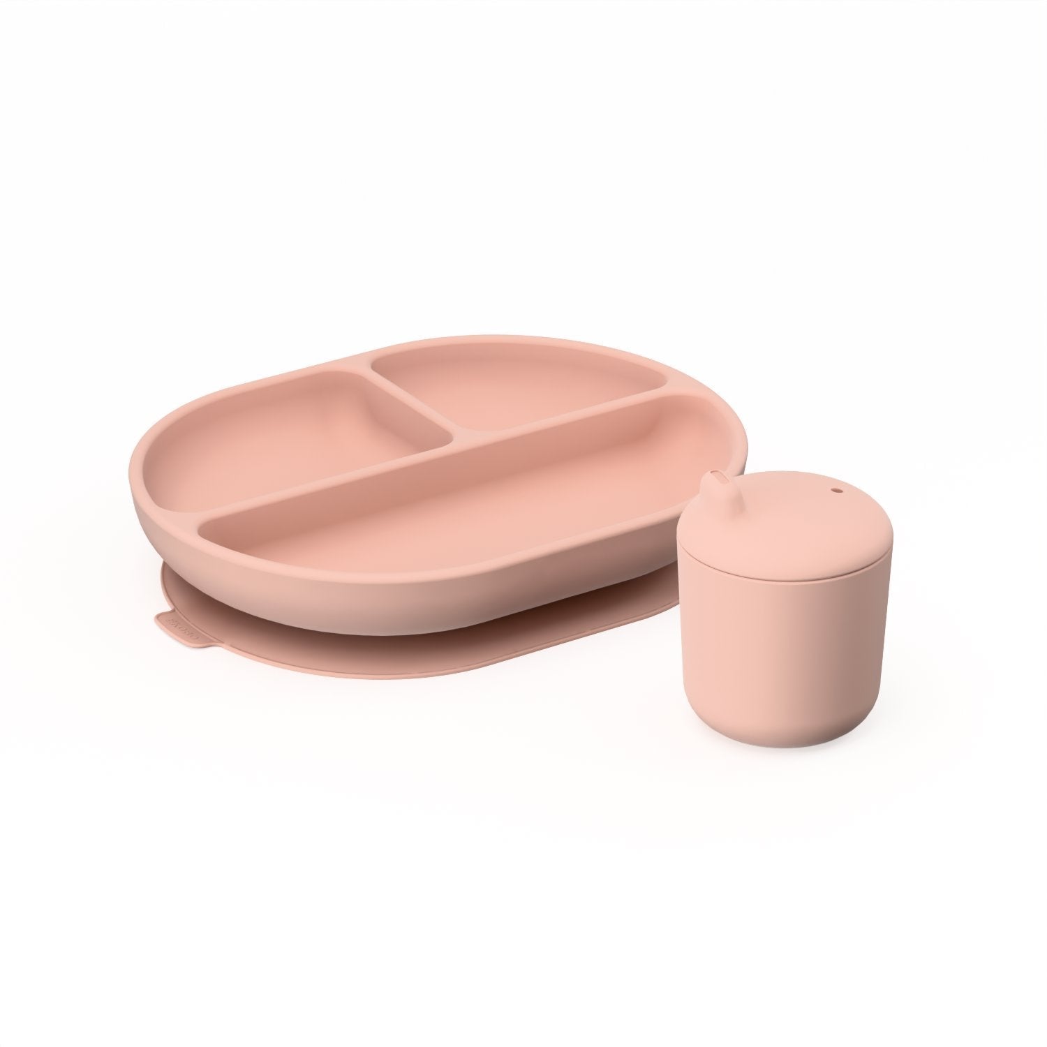 Lace and Lush Silicone Divided Baby Suction Plate