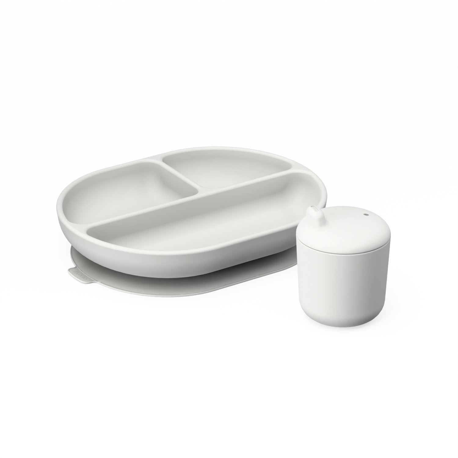 Lace and Lush Silicone Divided Baby Suction Plate