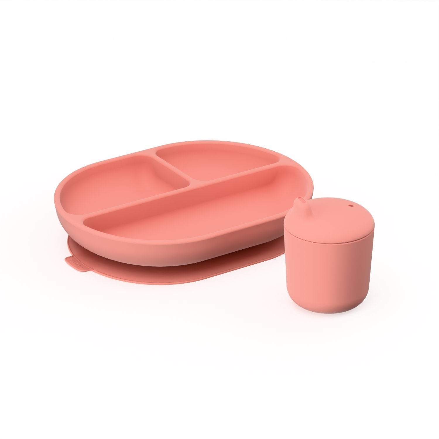 Lace and Lush Silicone Divided Baby Suction Plate