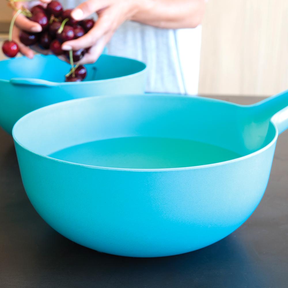 Lace and Lush Large Mixing Bowl and Colander Set