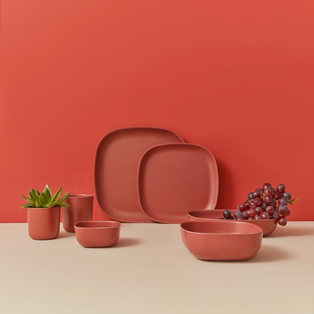 Lace and Lush Medium Plate - Set of 4