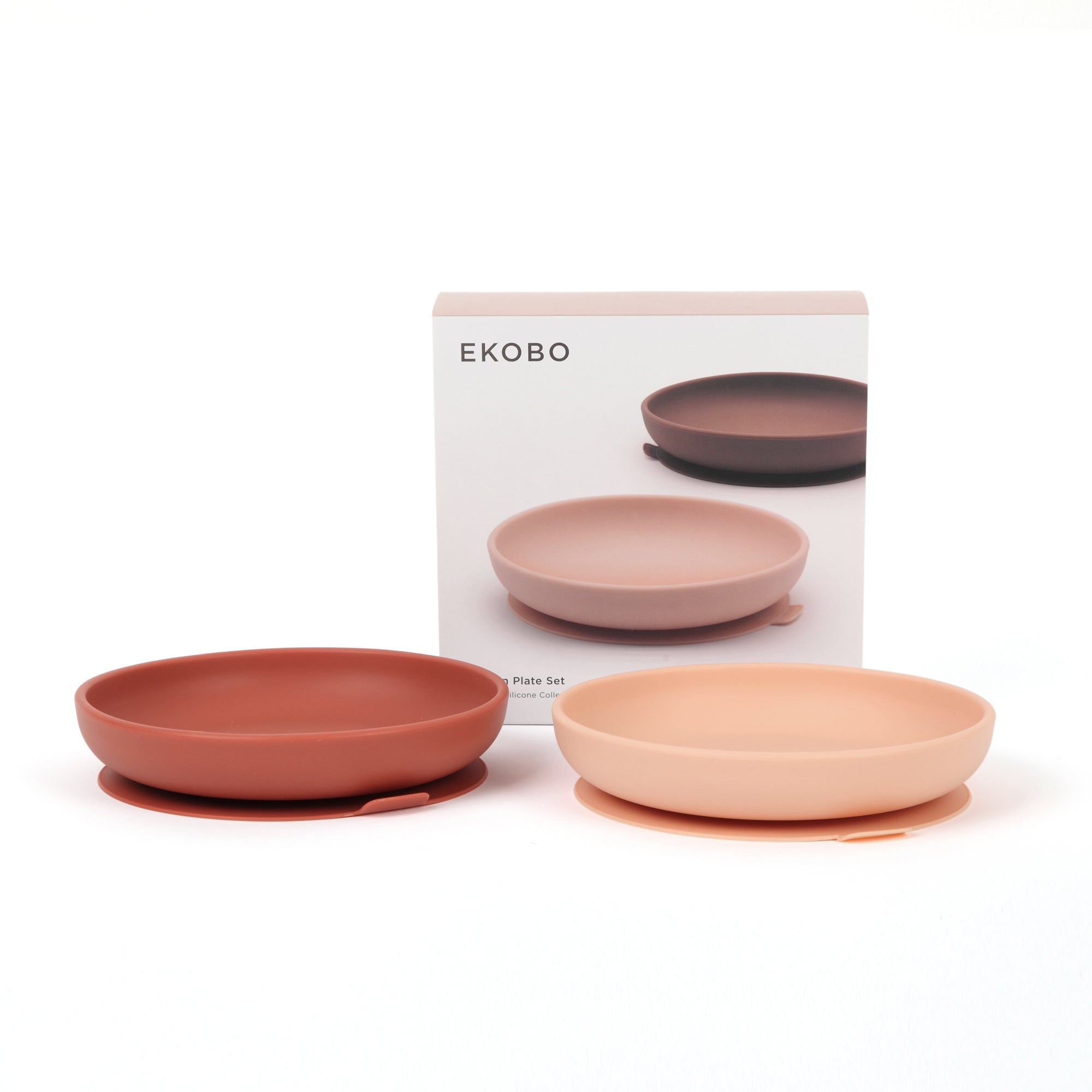 Lace and Lush Silicone Suction Baby Plate Set