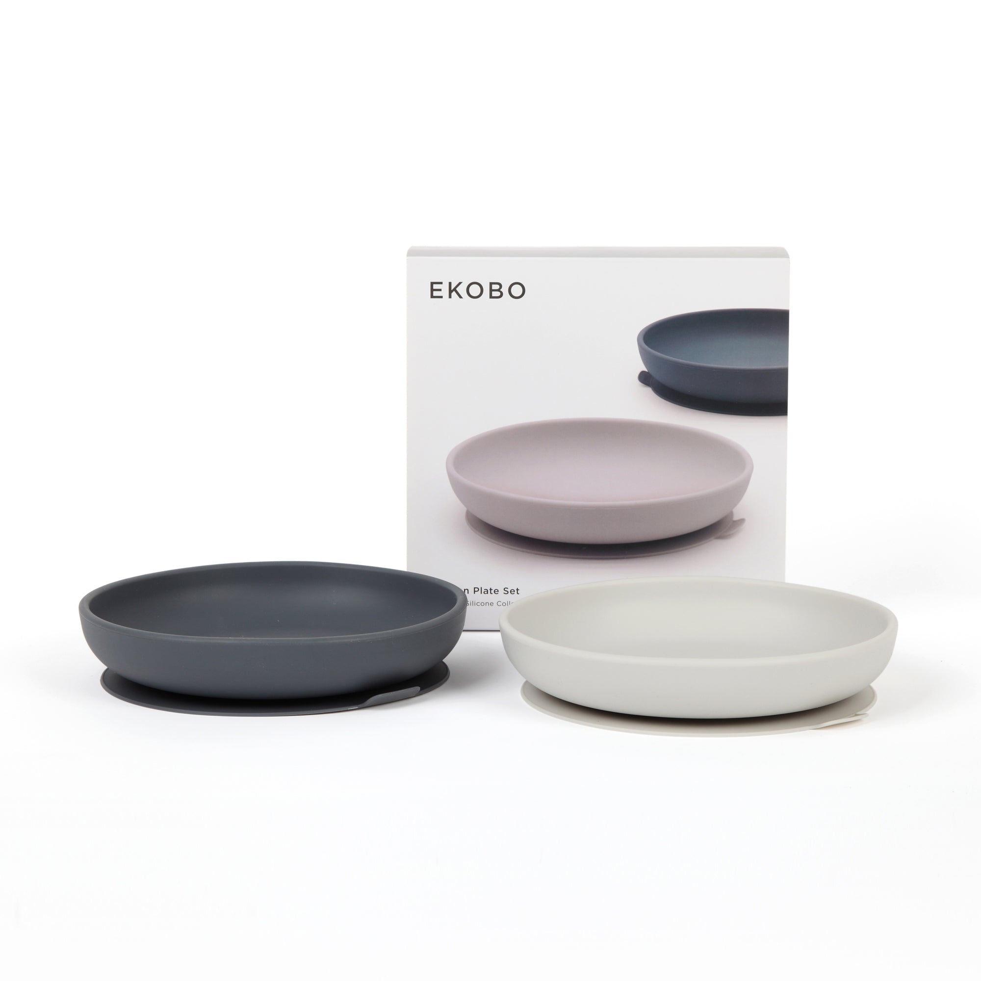 Lace and Lush Silicone Suction Baby Plate Set