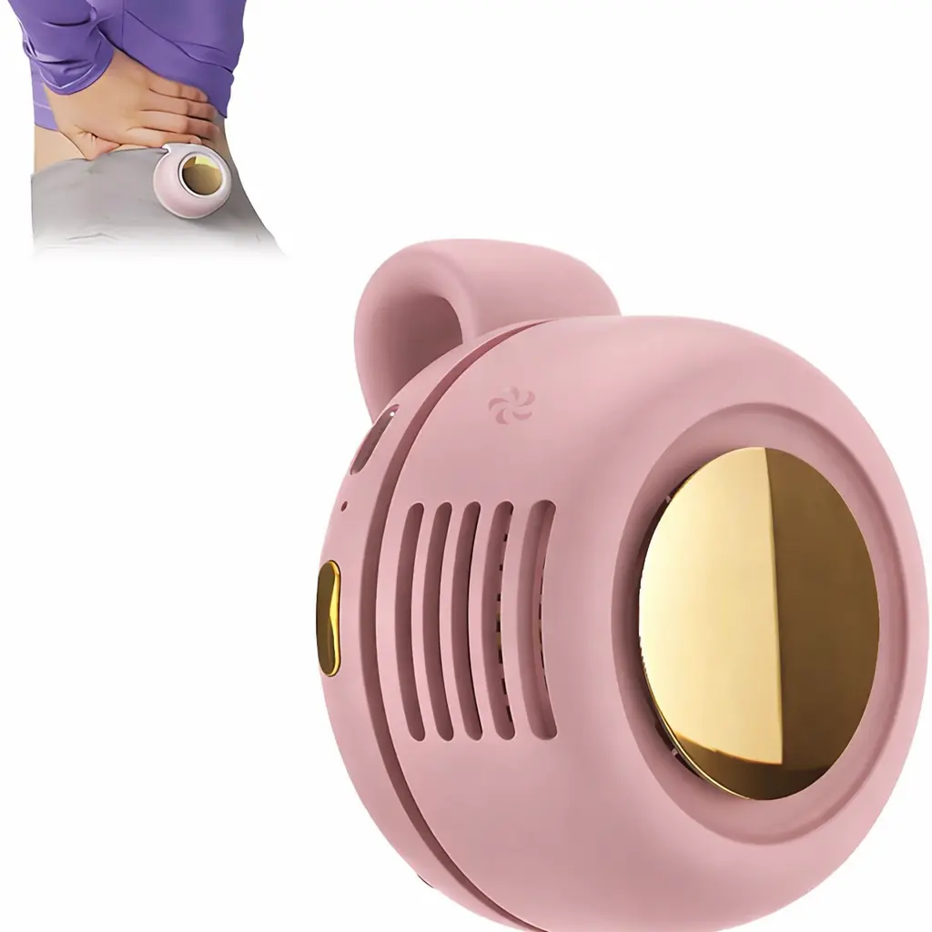 Mini Bladeless Fan. Portable, rechargeable, and silent.