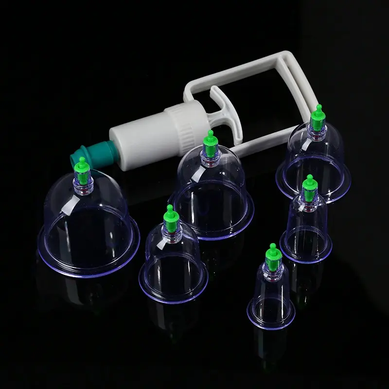 Cupping Set, 6 Cups Cupping Kit for Massage Therapy&Relieve Muscle Tension in Minutes.