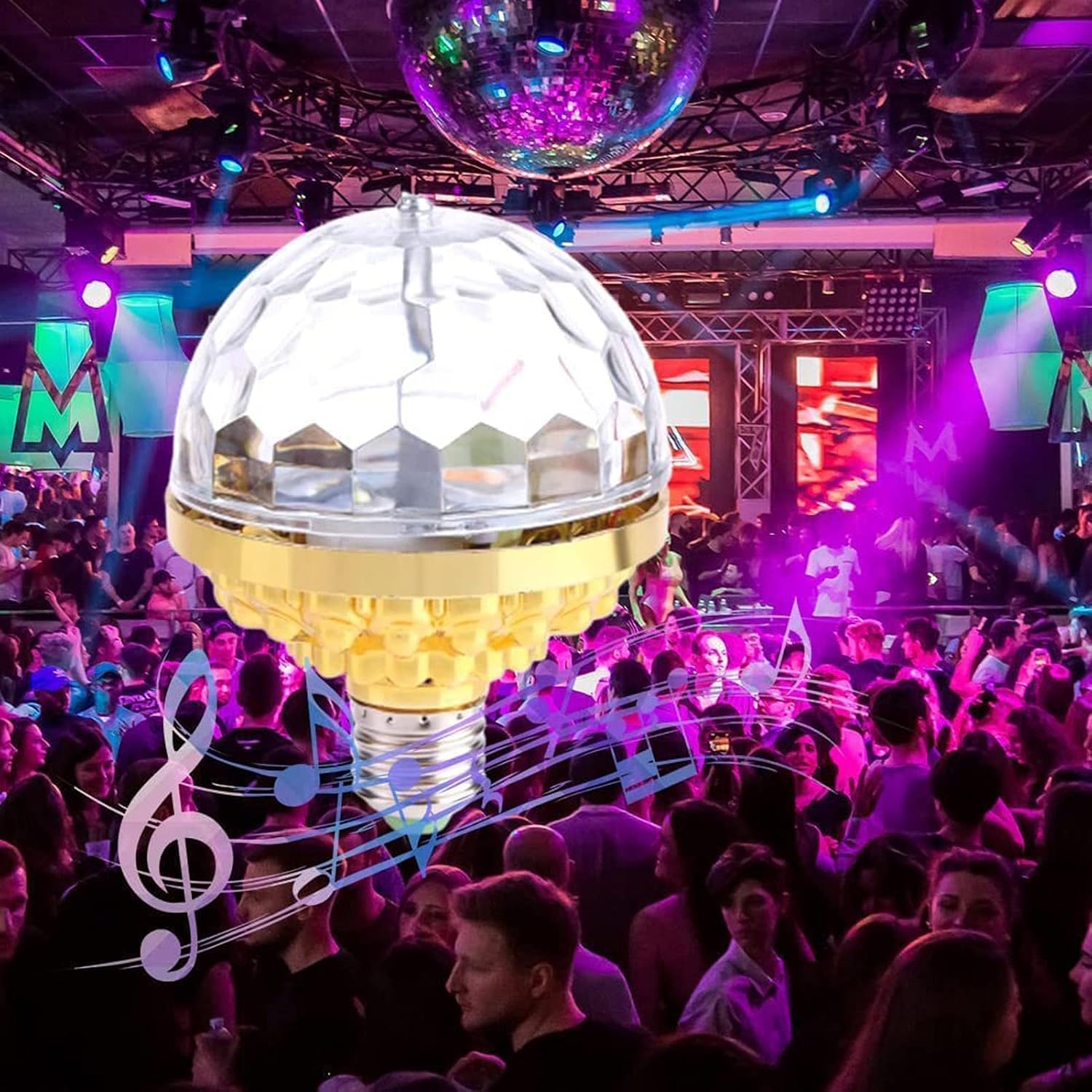 Colorful Rotating Magic Ball Light