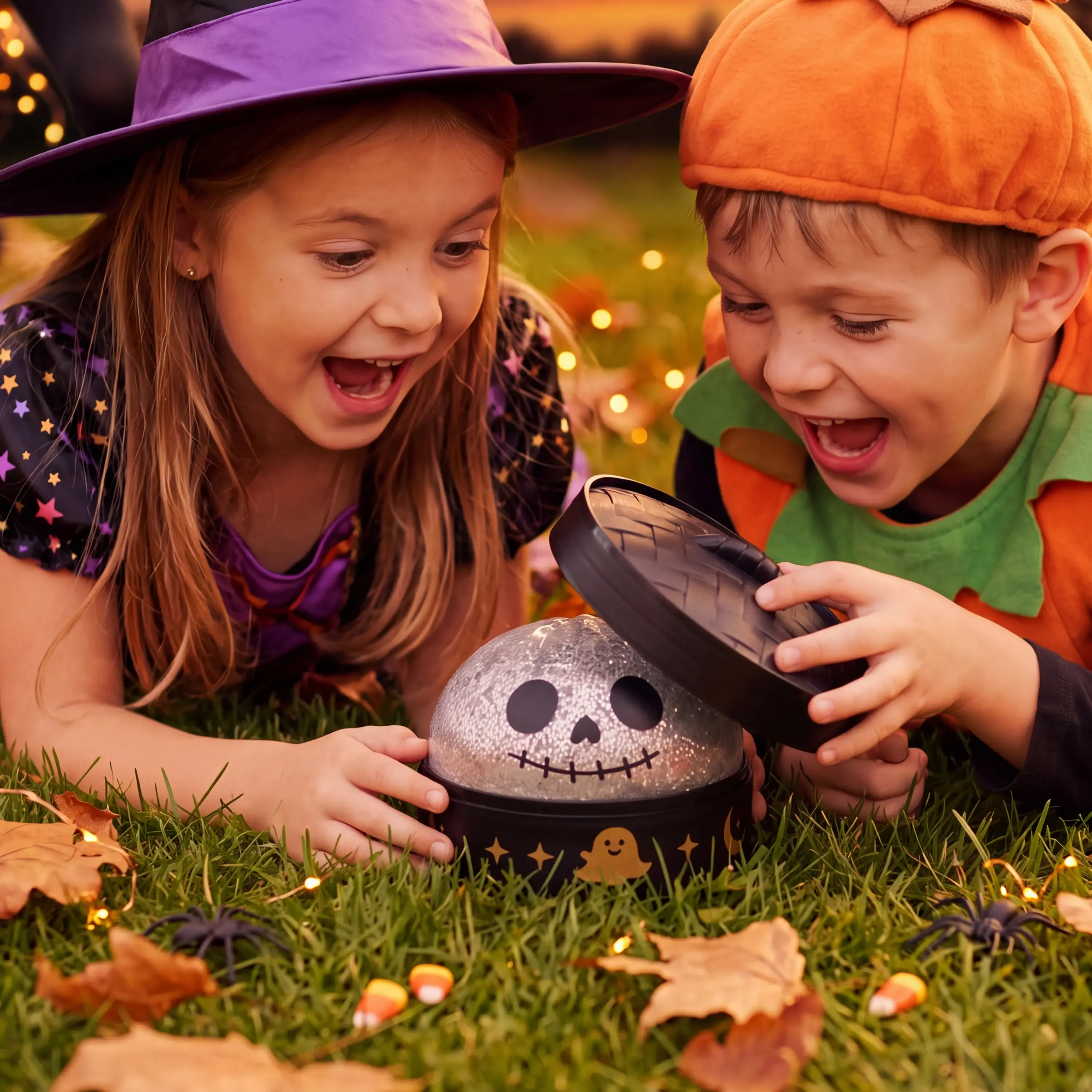 Halloween Dumpling Stress Relief Toys, Slow‑rebound maltose squishy toys, ideal for Halloween party gifts, featuring grimace pumpkin and little devil designs