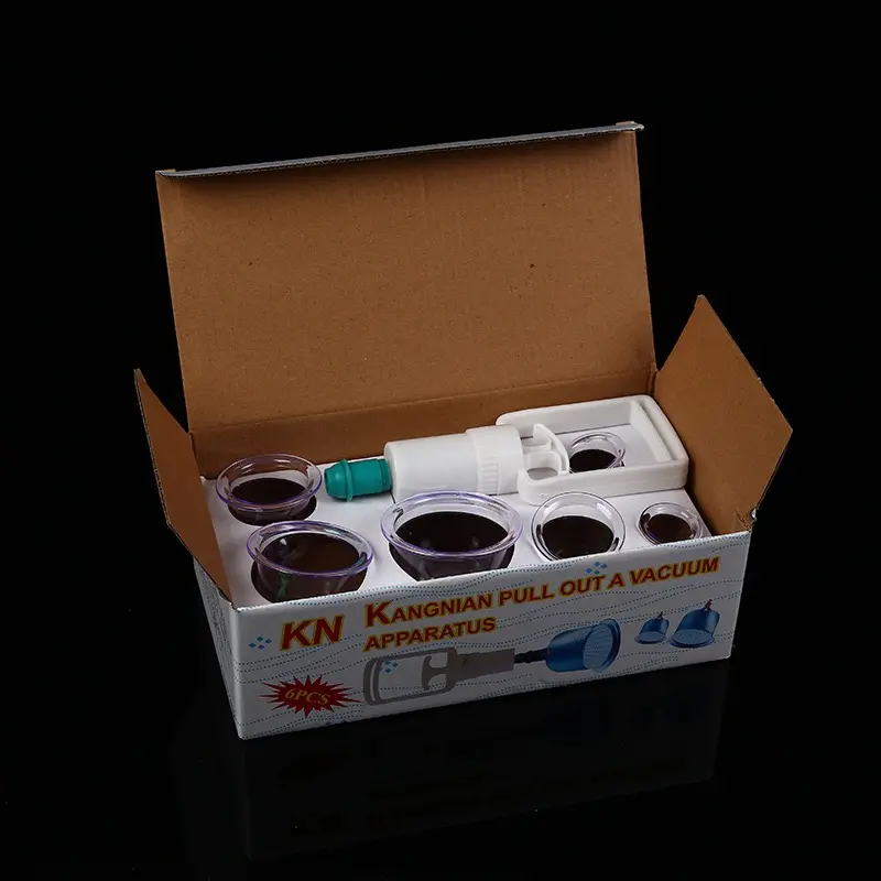Cupping Set, 6 Cups Cupping Kit for Massage Therapy&Relieve Muscle Tension in Minutes.