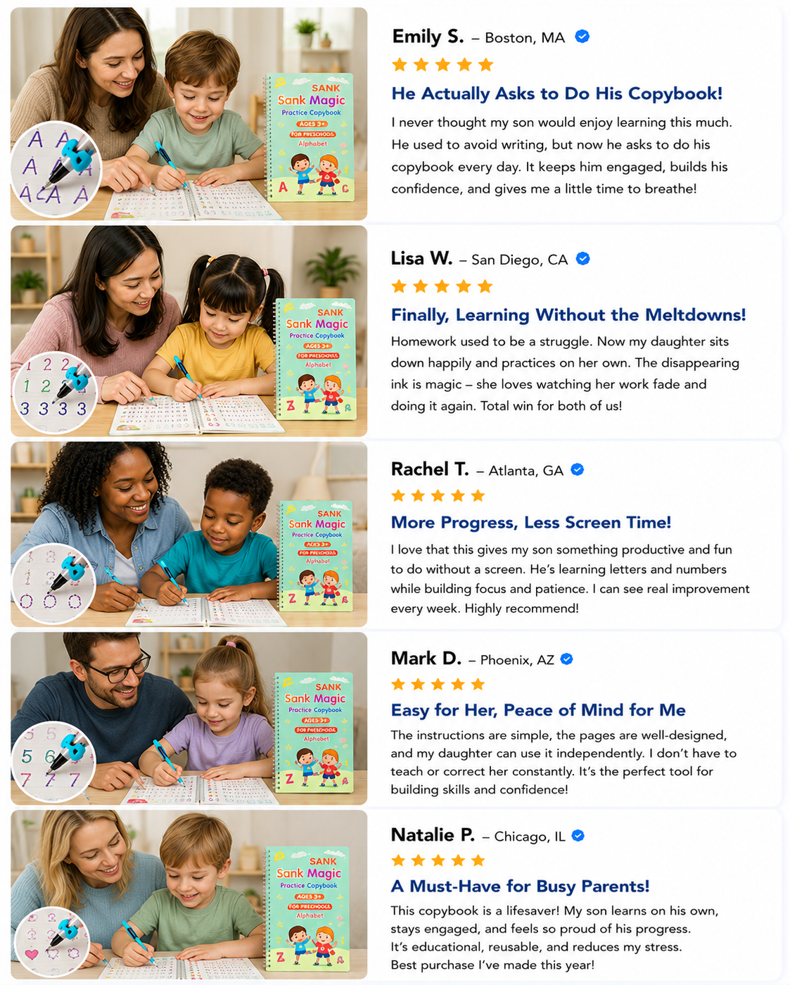 💥LAST DAY SALE 50%OFF💥📚MagicBook | Kids Practice Copybook Set