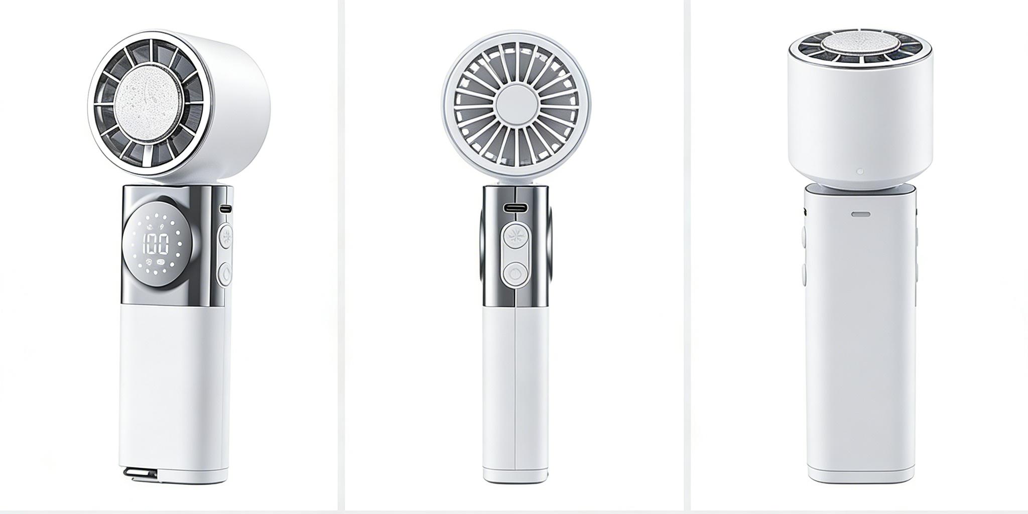 SWEETFULL 7-in-1 Portable Cooling Fan with Emergency Phone Charger Power Bank,Summer Fan(Type-c), Ion Cooling Technology, 100 Speed Turbo Fan with LCD Display, Rechargeable Handheld Fan with Neck Strap for Outdoor Camping Travel Sports SWEETFULL 7-in-1 Portable Cooling Fan with Emergency Phone Charger Power Bank,Summer Fan(Type-c), Ion Cooling Technology, 100 Speed Turbo Fan with LCD Display, Rechargeable Handheld Fan with Neck Strap for Outdoor Camping Travel Sports