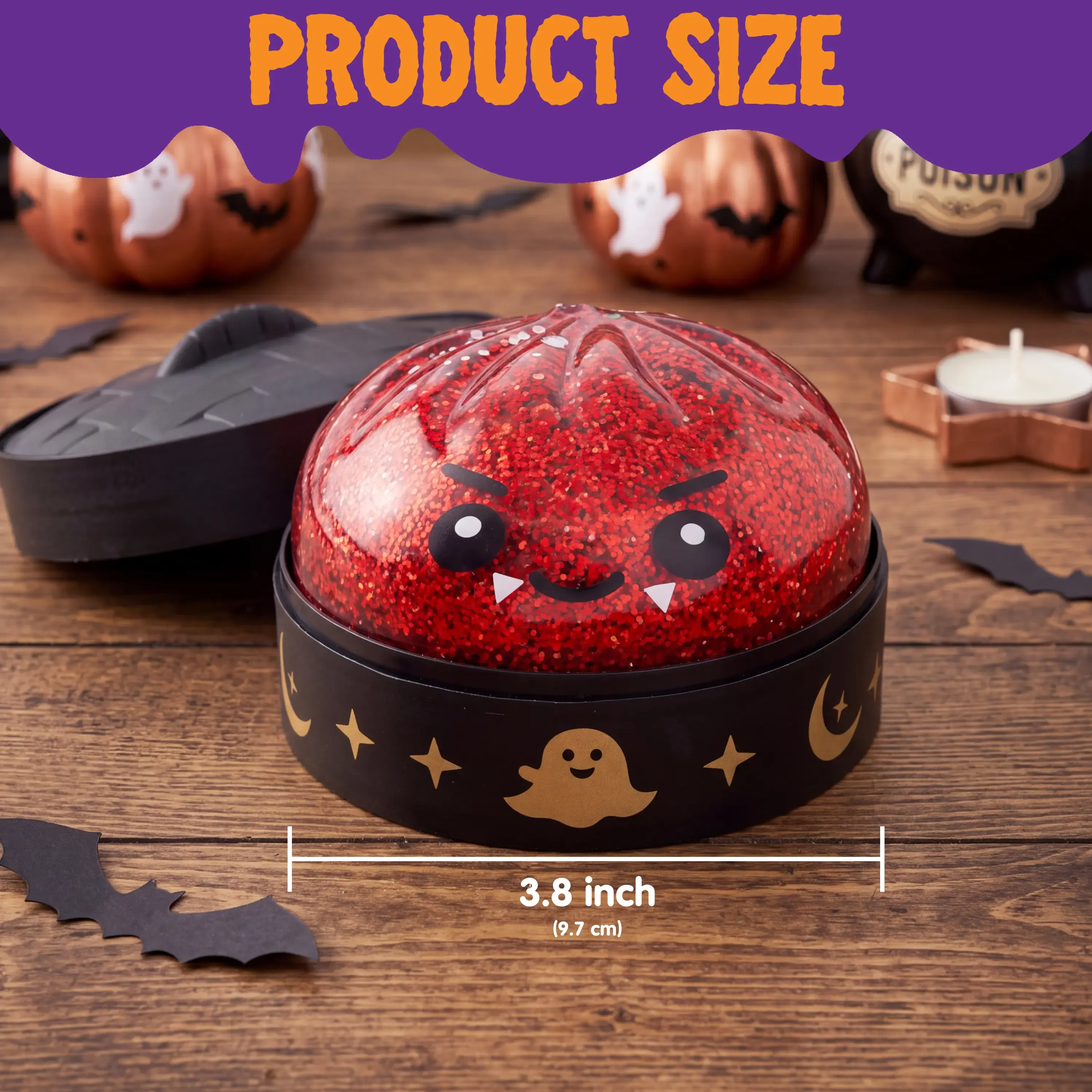 Halloween Dumpling Stress Relief Toys, Slow‑rebound maltose squishy toys, ideal for Halloween party gifts, featuring grimace pumpkin and little devil designs