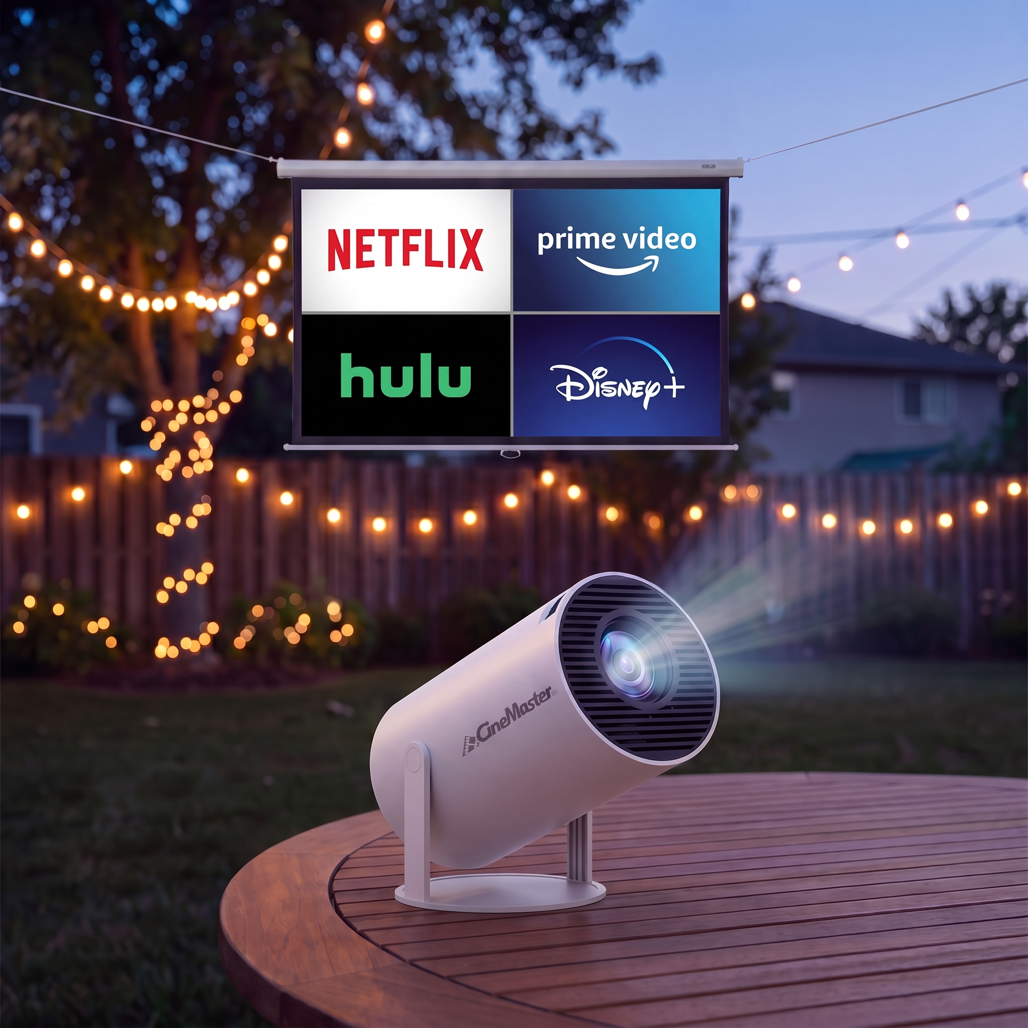4K Smart Projector