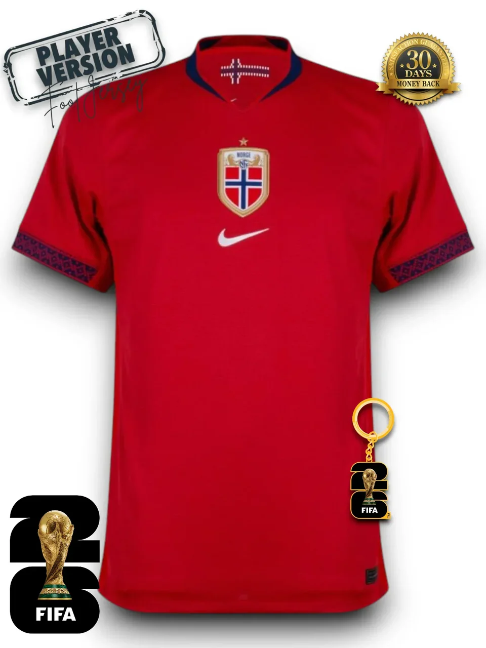 Norway 2026 Jersey - Player Version