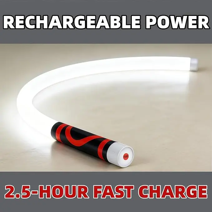 Flexible LED light wand