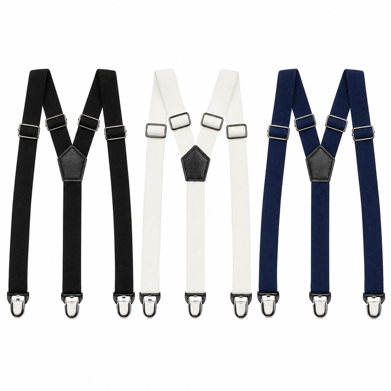 ⏰Men's X-Back Suspenders with Hook Clips