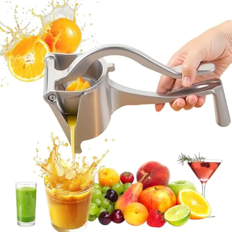 Aluminum Hand-Crank Manual Juicer