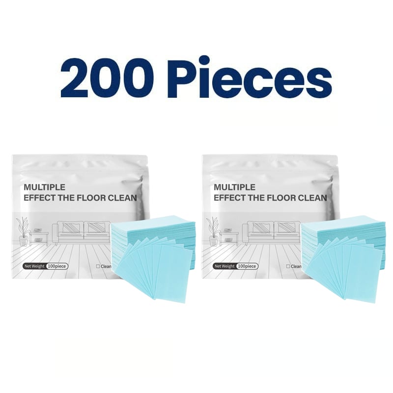 100 Piece Floor Cleaning Tablets Multi-Surface Cleaner for Hardwood Laminate Tile & RV Walls Antibacterial Deodorization Maintenance