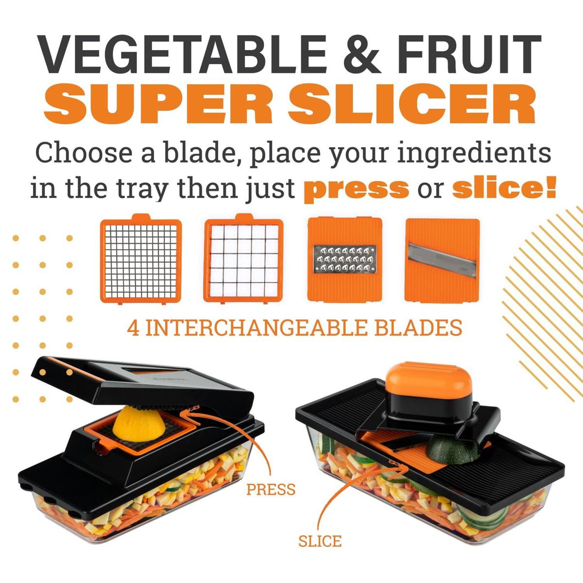 All-in-One Mandoline Vegetable Slicer and Chopper