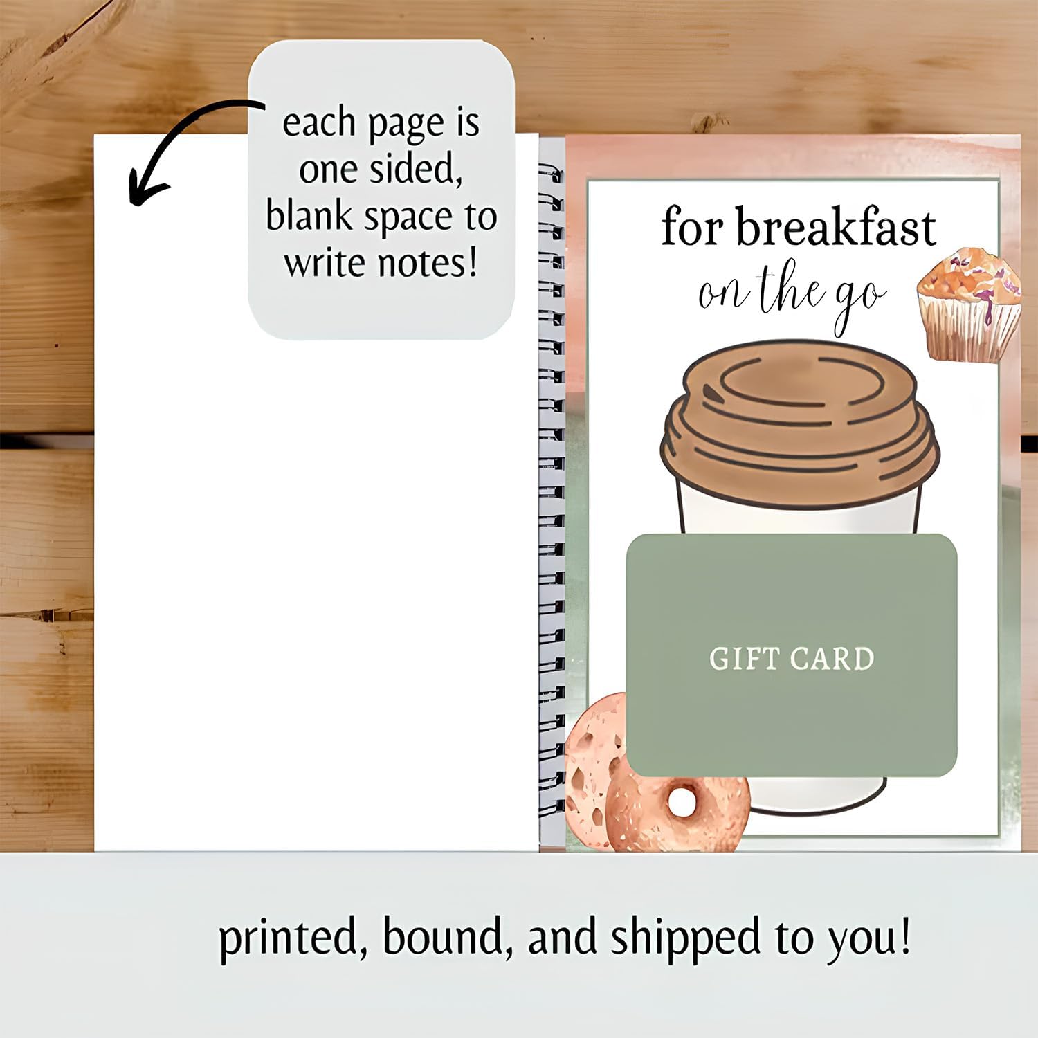 Christmas Gift Card Book, Diy Spiral Bound Gift Card Book, 5x7 Inch Colorful Spiral Bound Card Book , Christma Gift Cards Books Holder, DIY Personalized Xmas Gifts for Family, Friends, Students Christmas Gift Card Book, Diy Spiral Bound Gift Card Book, 5x7 Inch Colorful Spiral Bound Card Book , Christma Gift Cards Books Holder, DIY Personalized Xmas Gifts for Family, Friends, Students