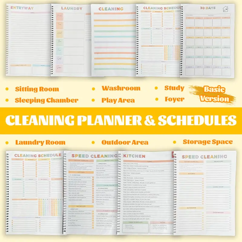 ADHD Cleaning Planner for Adults