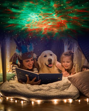 Astronaut Galaxy Star Projector LED Light - Home & Living Room House Decor Tech Gadget,  Remote Control, 360&deg; Adjustable Nebula Ceiling Lamp, Birthday Gift for Boyfriend Men's Room Accessory, Led Lights