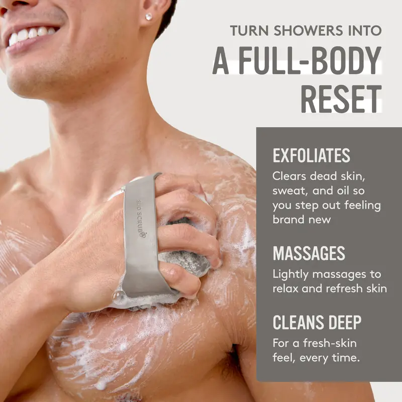  Body Scrubber – Shower Tool for Men & Women