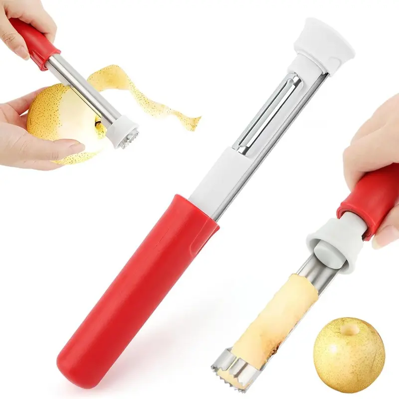 2-in-1 Apple Corer and Peeler