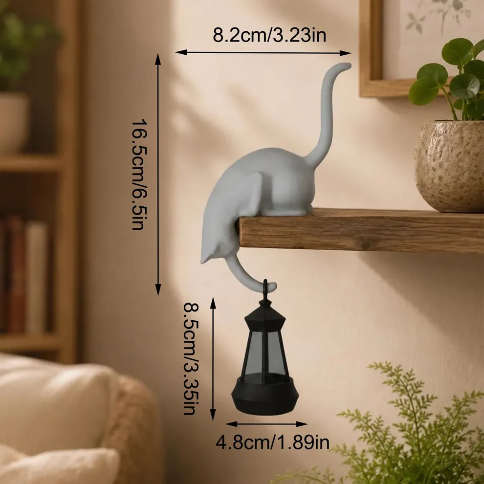 🐈‍⬛ Cute Cat Hook Shelf Decor