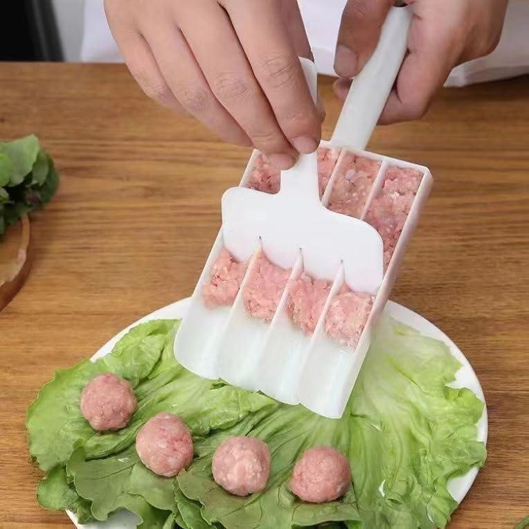 White Creative Kitchen Meatball Maker