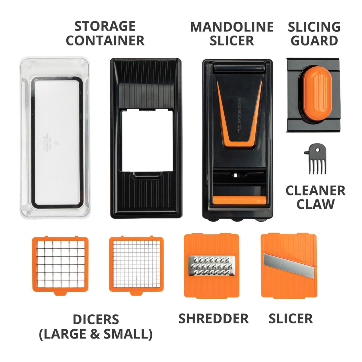 All-in-One Mandoline Vegetable Slicer and Chopper