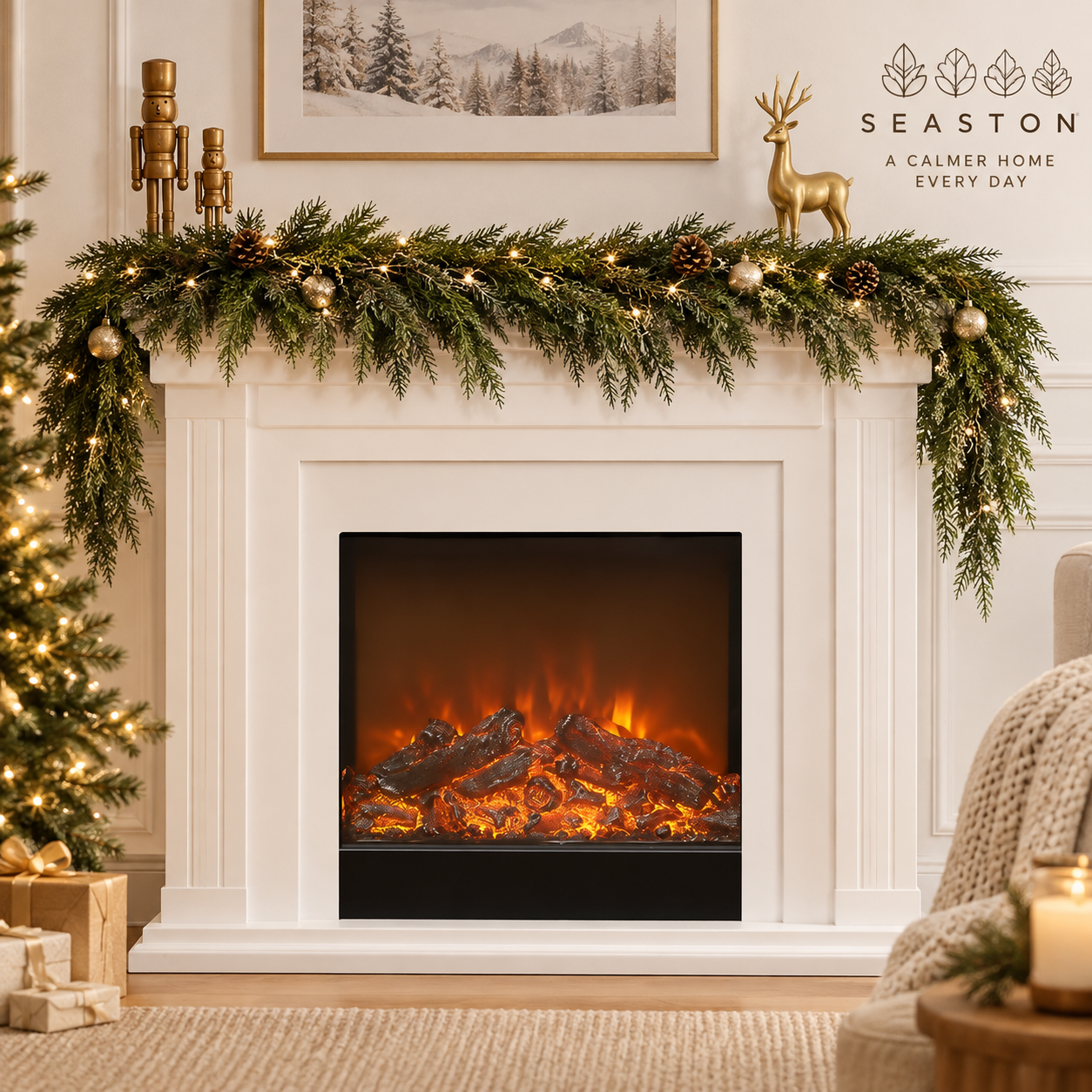 Cedar Garland Christmas Decoration