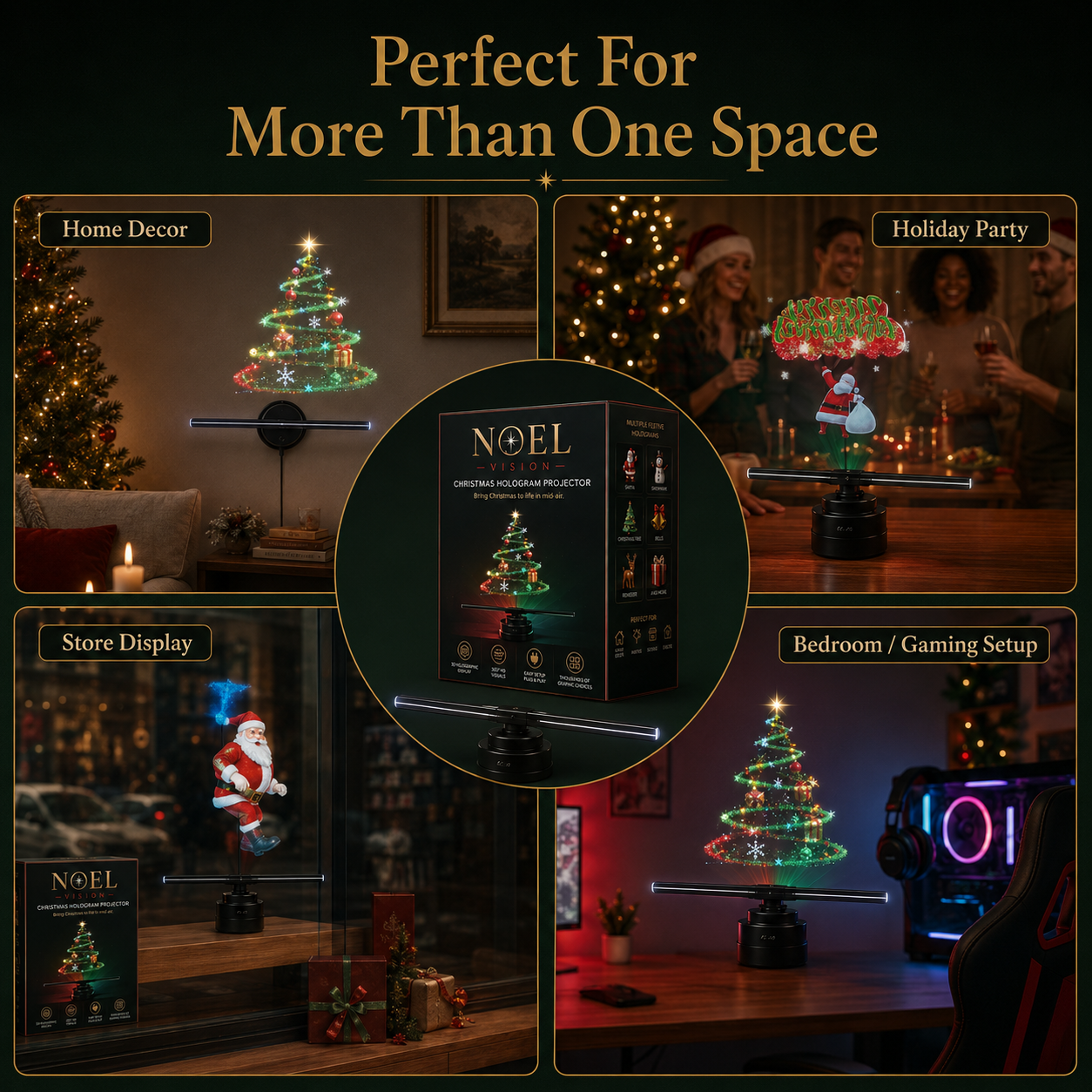 ✨ 3D Hologram Magic Projector – Limited Time 50% OFF