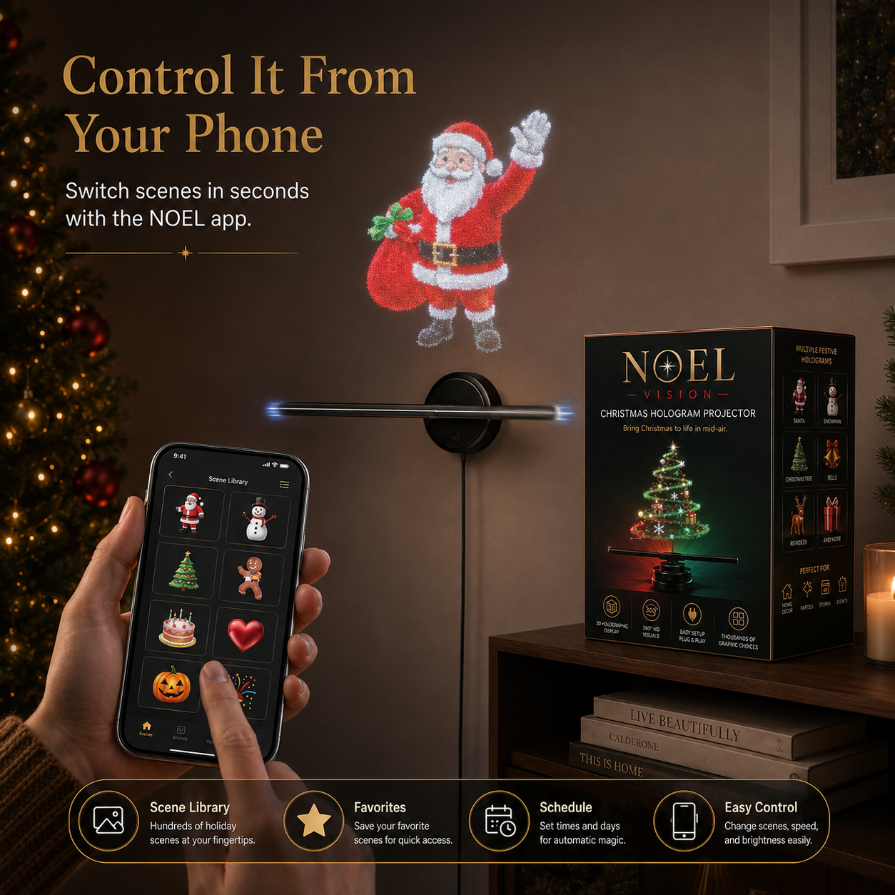 ✨ 3D Hologram Magic Projector – Limited Time 50% OFF