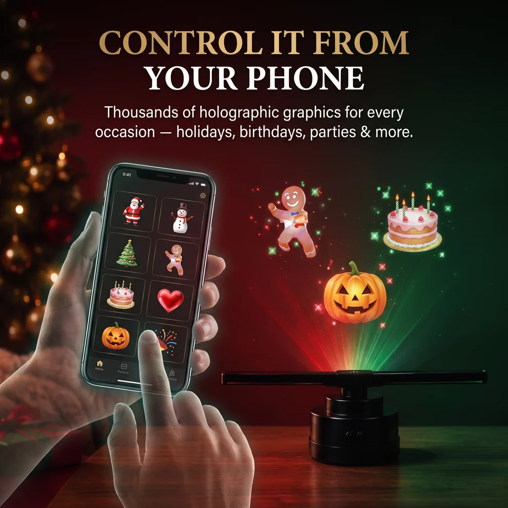 ✨ 3D Hologram Magic Projector – Limited Time 50% OFF