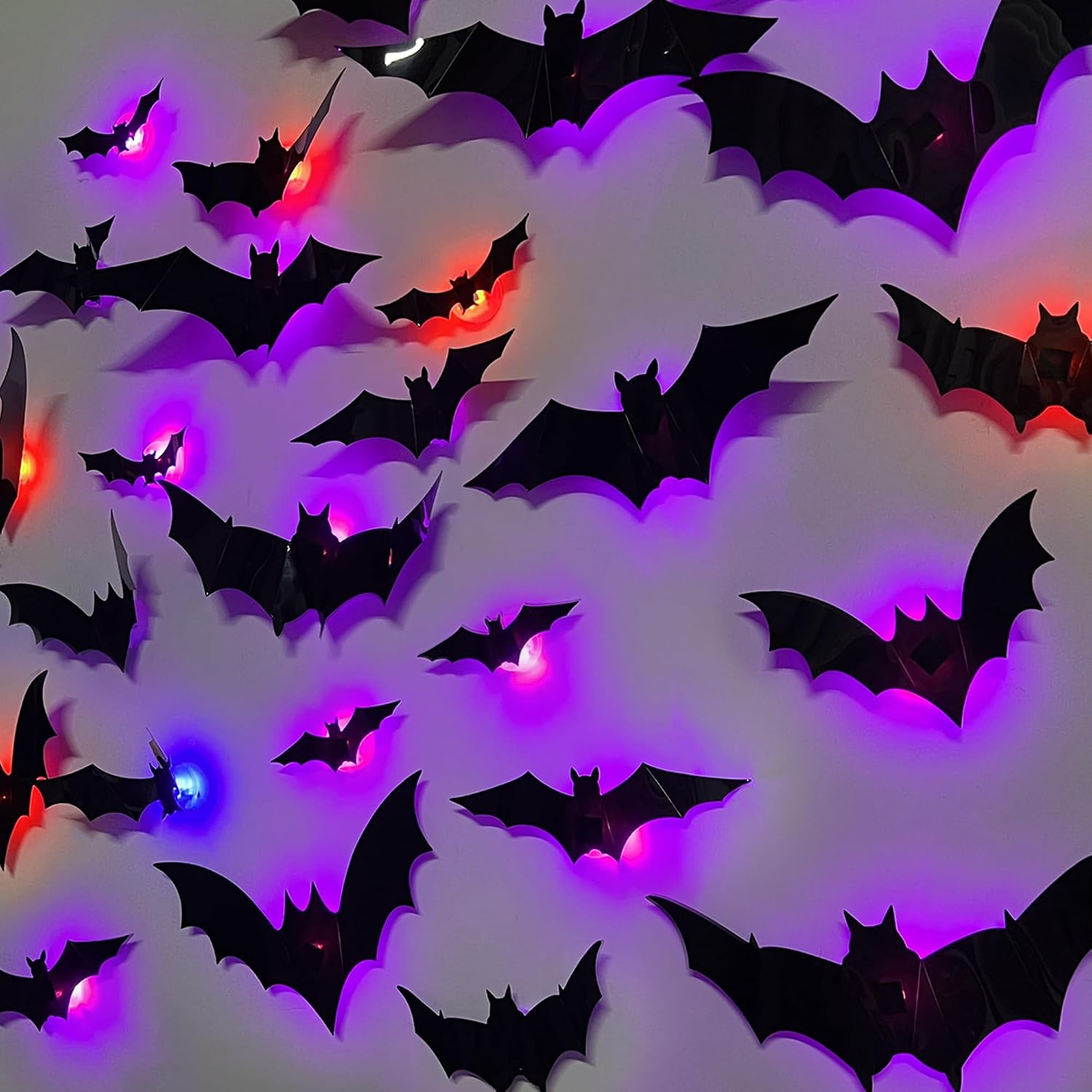 Halloween Bat and Spider Wall Decorations – Indoor Halloween Decor