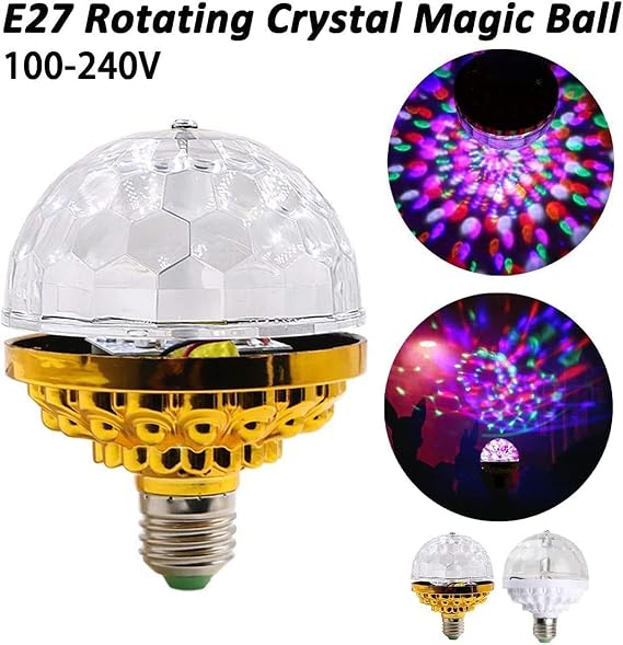 Colorful Rotating Magic Ball Light