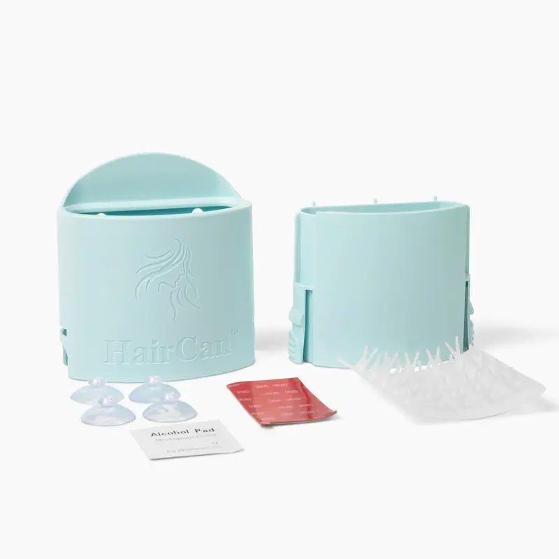 The Chic Hair Catcher Storage Solution Trash Bin with Inner Can Spike Pad & Suction Cups for Hygiene Tool Organiser Clean Shower Adhesive Sticker Stray Hair Hair Loss Shedding Marble Surfaces