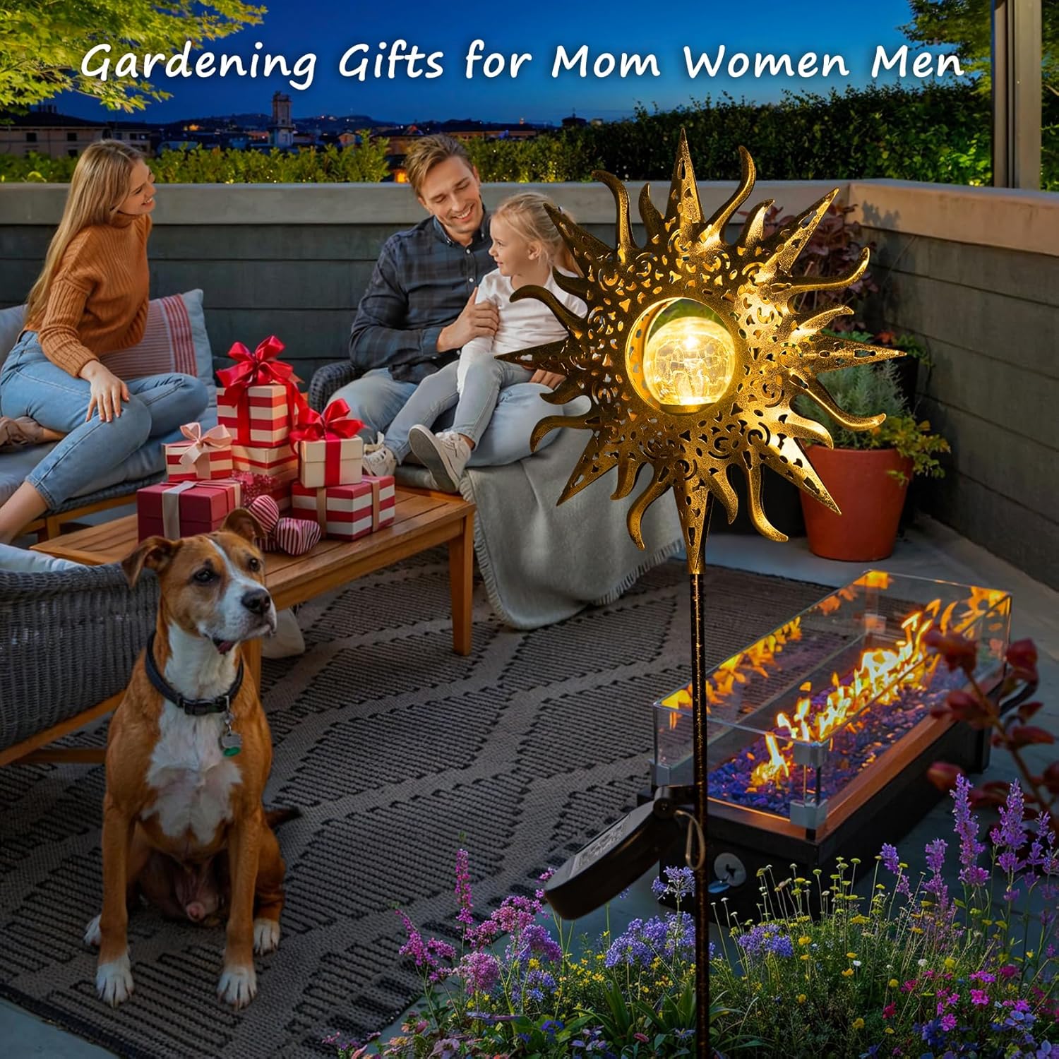 Solar Garden Lights – Transform Your Garden, Patio & Backyard with Warm Glow