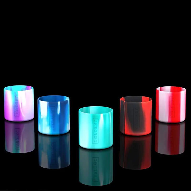 Boots – 5 Pack Silicone Water Bottle Boot Protector Set | Durable Anti-Slip Bottle Bottom Cover to Prevent Dents, Scratches & Noise | Fits COLDEST Bottles & Most Bottles