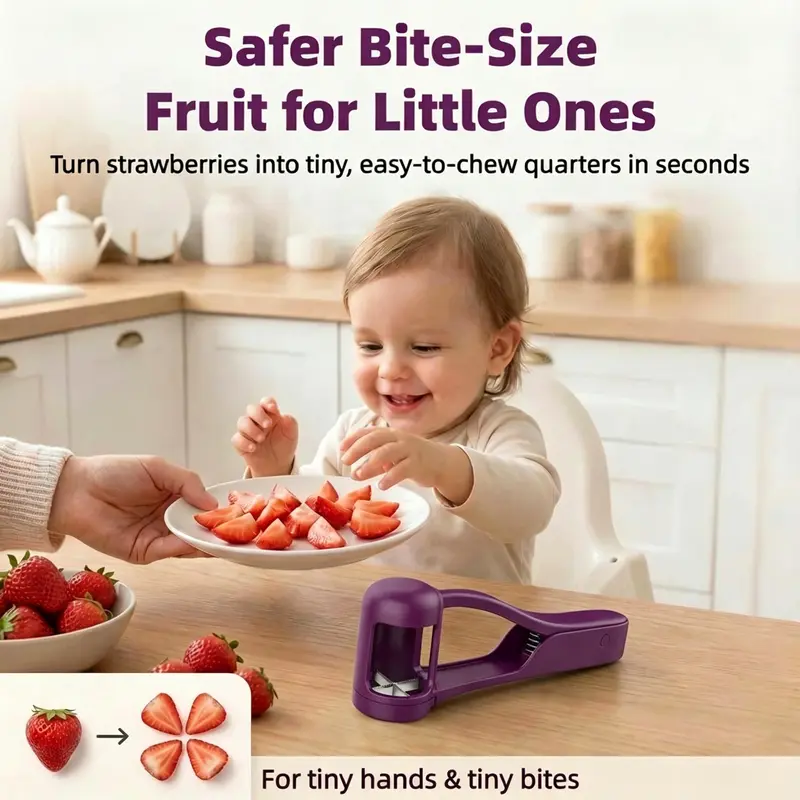 Portable small fruit cutter🍓