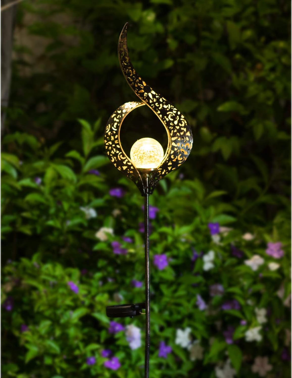Solar Garden Lights – Transform Your Garden, Patio & Backyard with Warm Glow