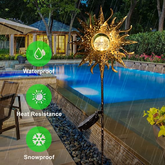 Solar Garden Lights – Transform Your Garden, Patio & Backyard with Warm Glow