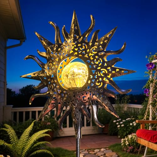 Solar Garden Lights – Transform Your Garden, Patio & Backyard with Warm Glow